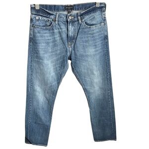 Banana Republic Men’s 33x31 Slim Fit Cotton Jeans Blue Classic Denim Medium Wash
